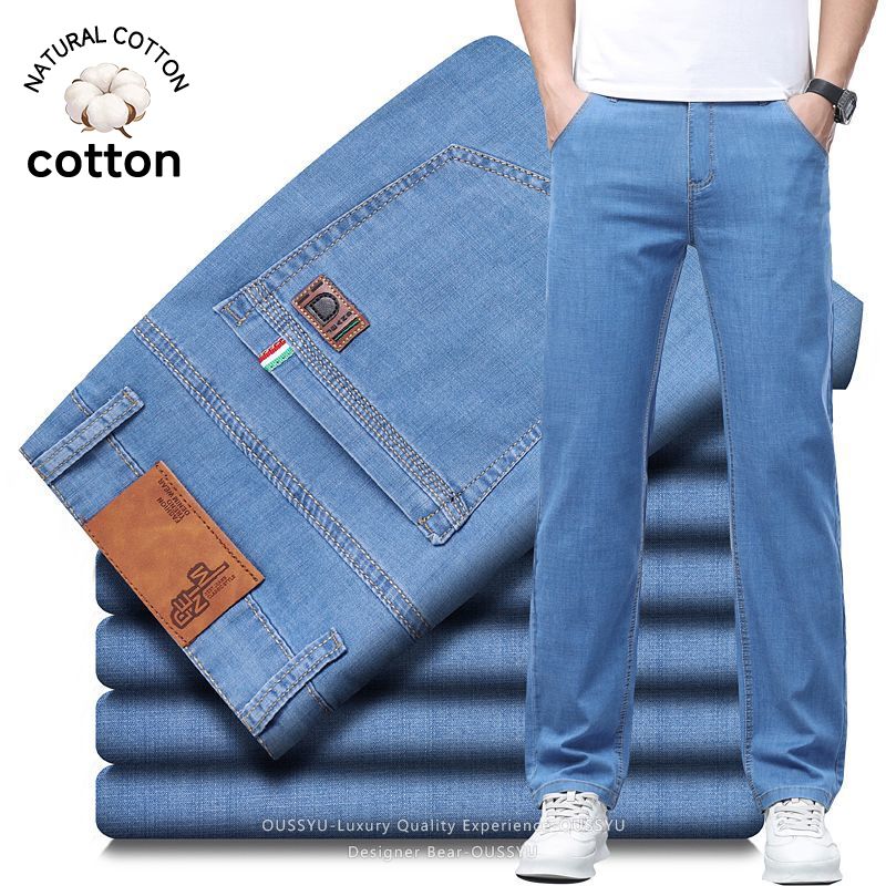 Summer Thin Men's Elastic Cott - Levis Jeans 501 recension och pris
