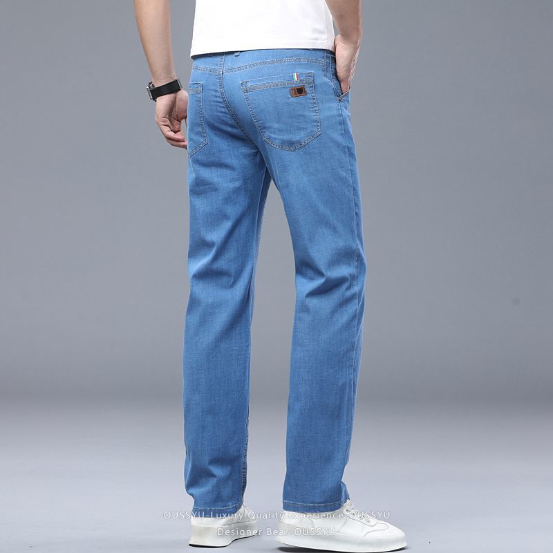 Summer Thin Men's Elastic Cott - Levis Jeans 501 recension och pris
