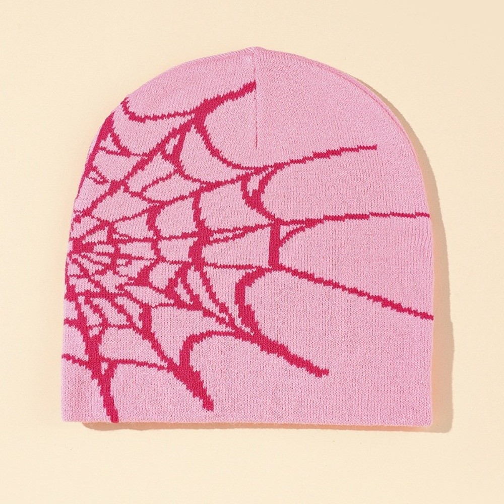 Vintage Soft Spider Web Patter - Beanie Cuffed Knit recension och pris