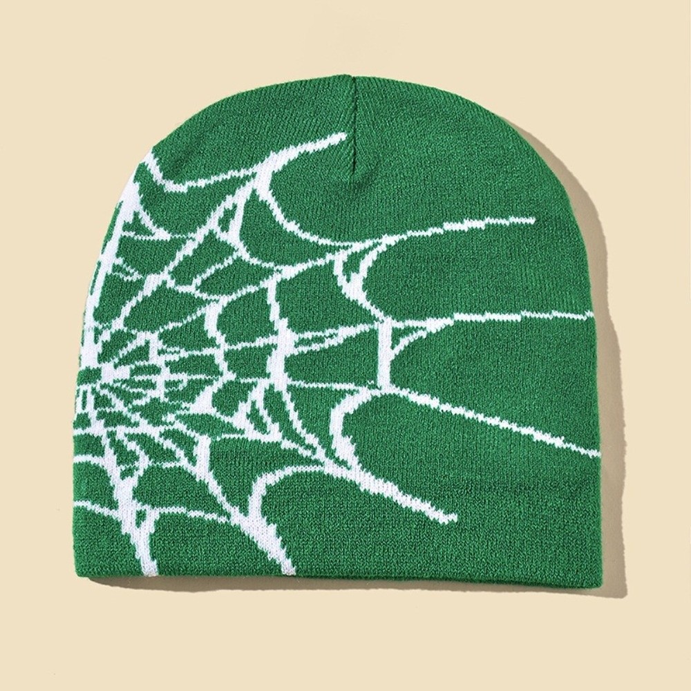 Vintage Soft Spider Web Patter - Beanie Cuffed Knit recension och pris